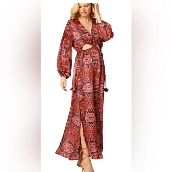 MISA Los Angeles Kasia Dress Septima Tapestry - Picture 3 of 7